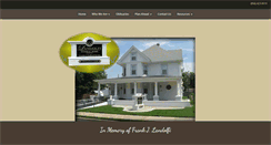 Desktop Screenshot of landolfifuneralhome.com